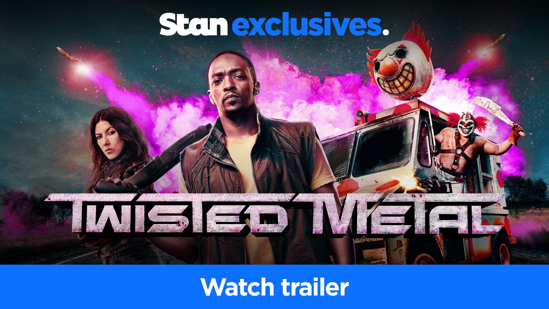 Twisted Metal TV Series | July 27 | Only on Stan.