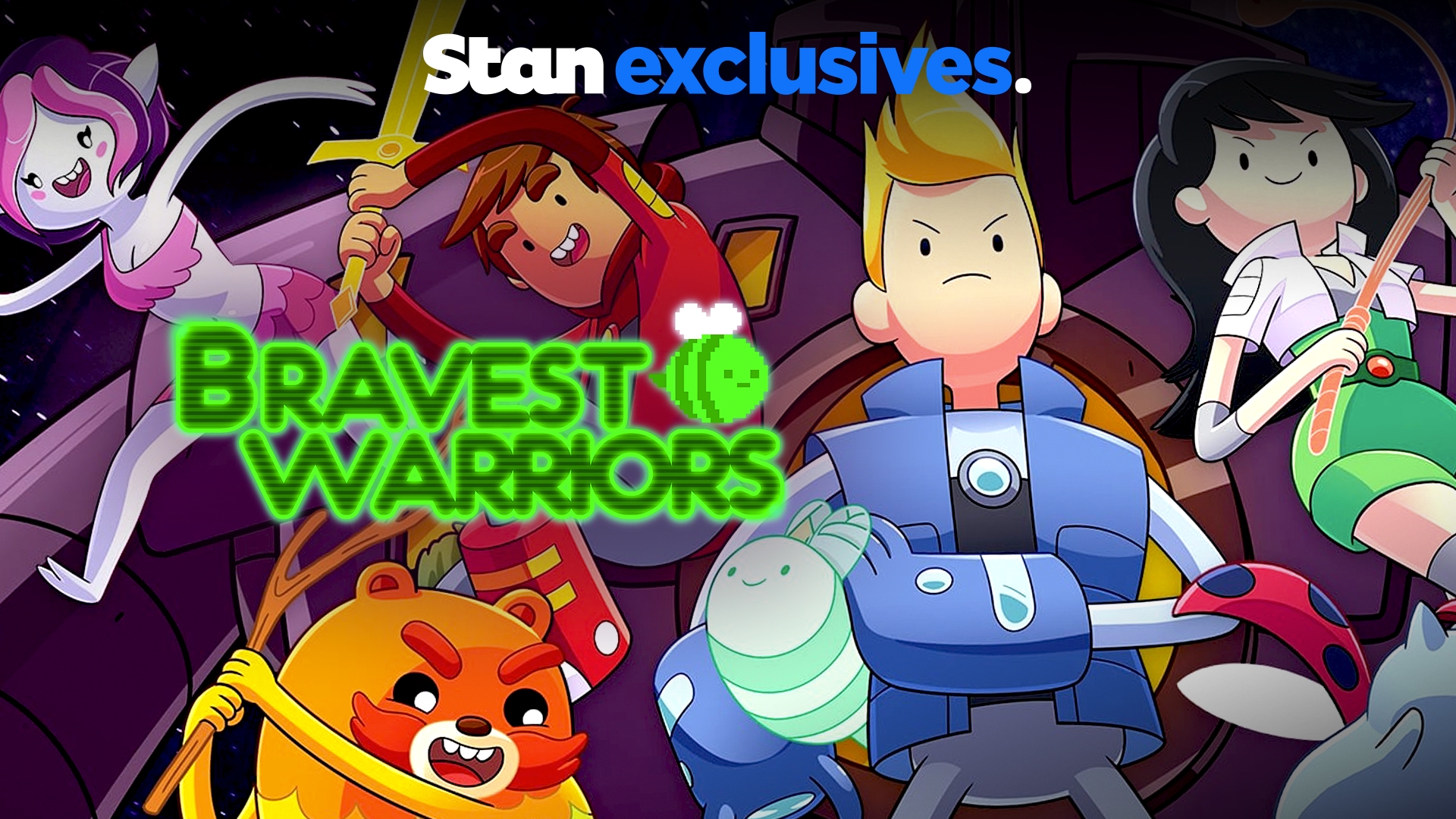 Watch Bravest Warriors Online Stream Season 1 Now Stan