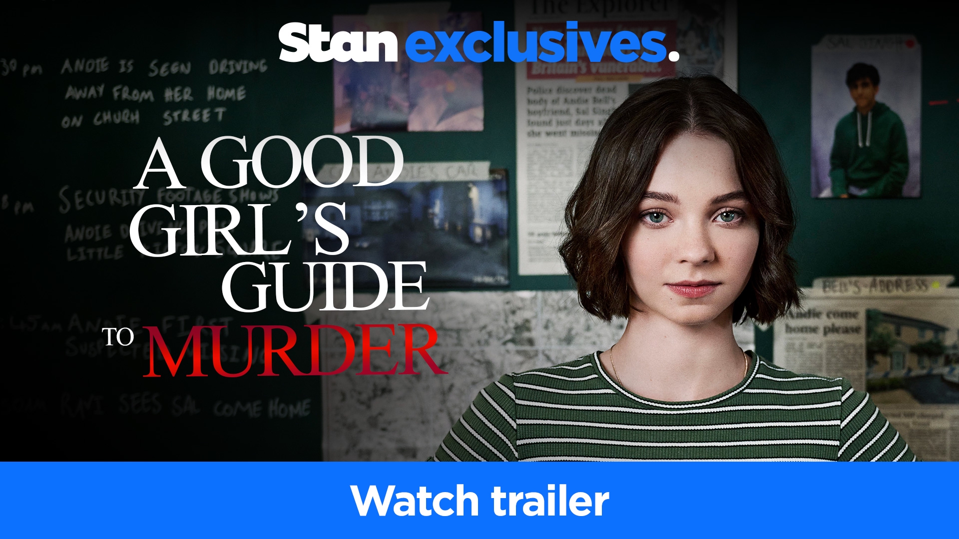 A Good Girl's Guide to Murder | July 1 | Only on Stan.