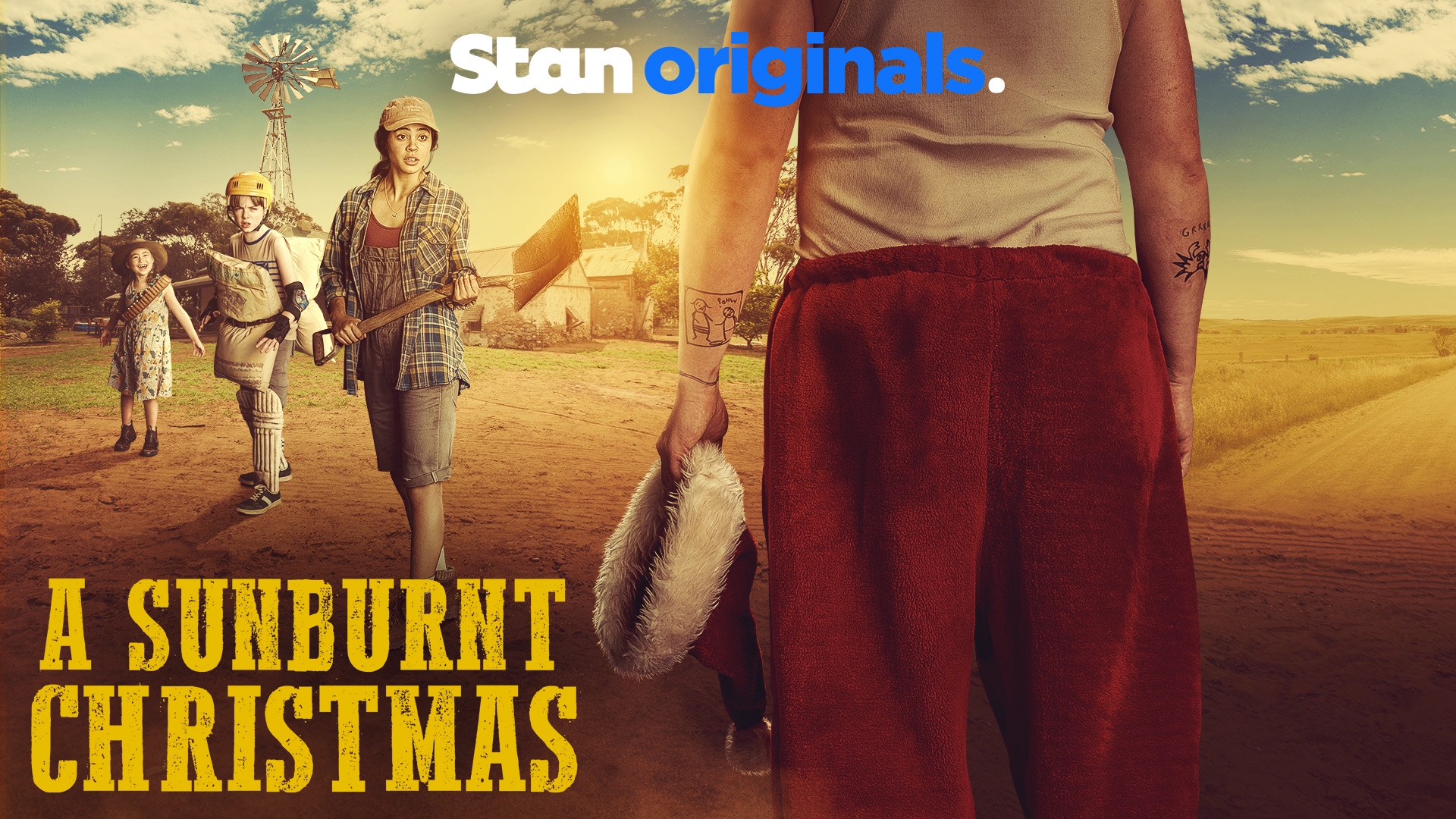 Watch A Sunburnt Christmas Now Streaming Stan Originals.