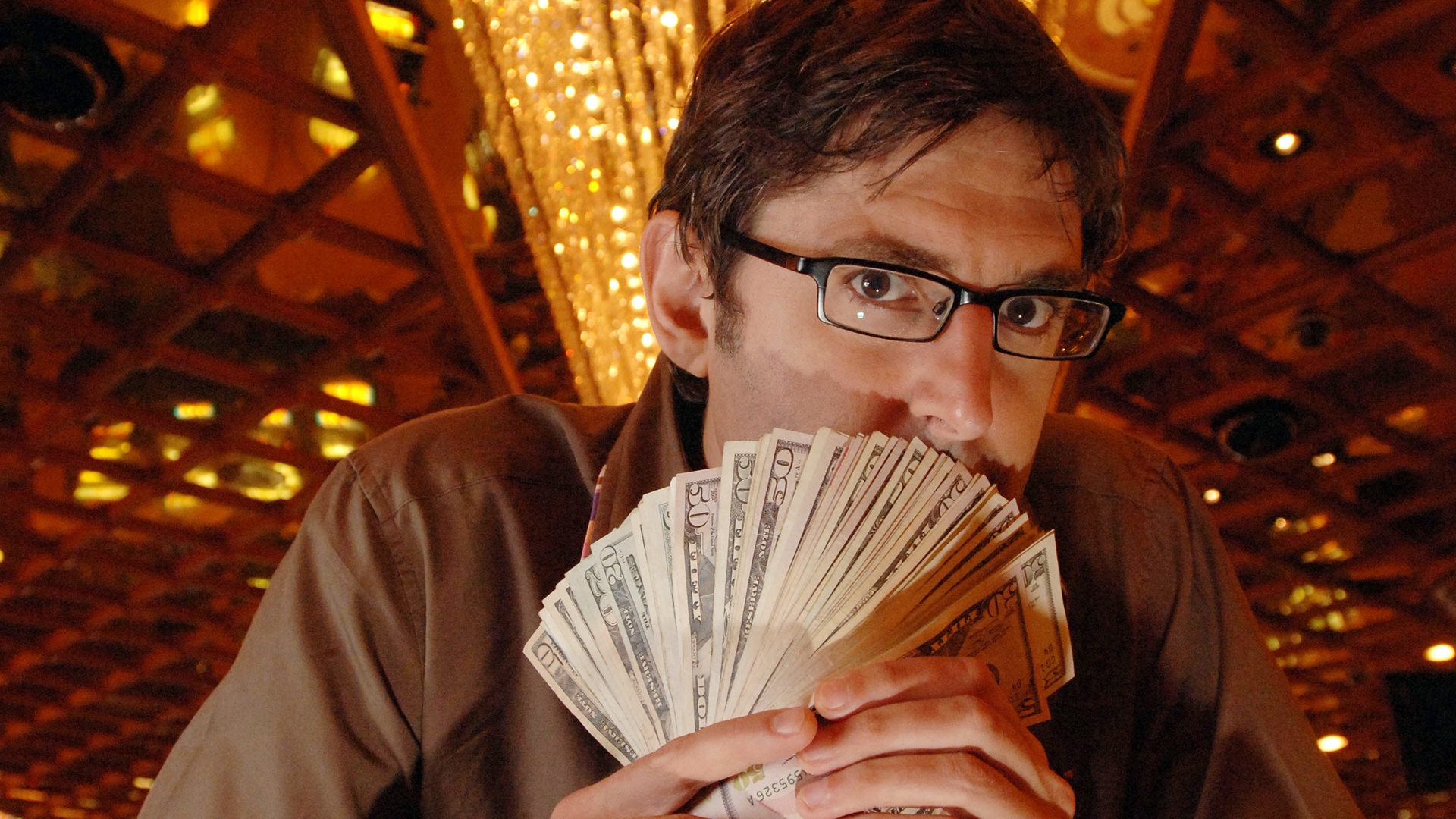 Louis Theroux Gambling in Las Vegas online