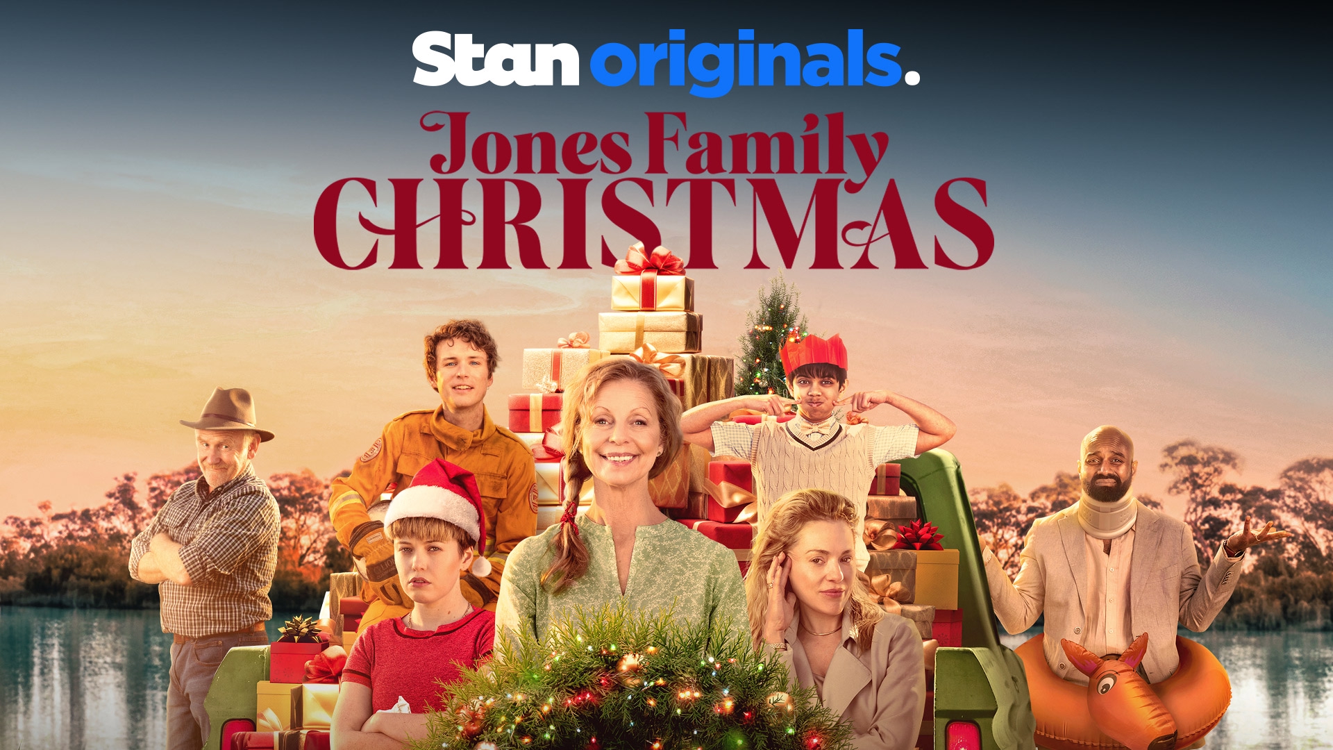 Jones Family Christmas Now Streaming Stan Originals.