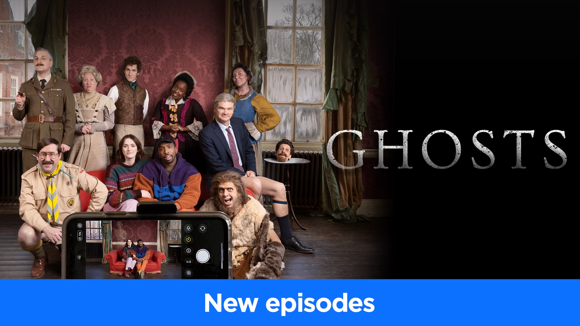 Watch Ghosts (2021) Online | Stream Seasons 1-4 Now | Stan - When Does The Next Episode Of Ghost Come On