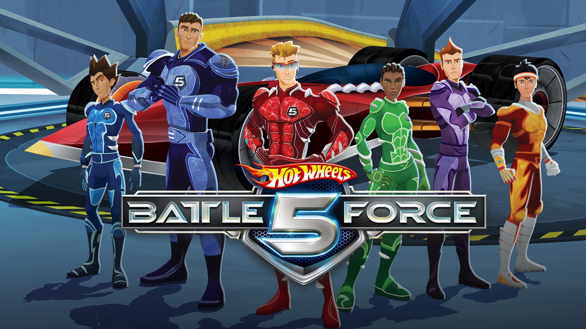 Hot Wheels Battle Force 5 Full Revolution