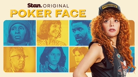 From the creator of Knives Out, the new season of Poker Face is streaming now, only on Stan.